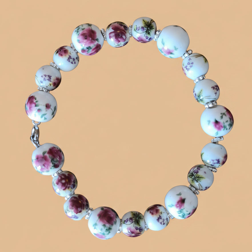 Bracelet Pivoines