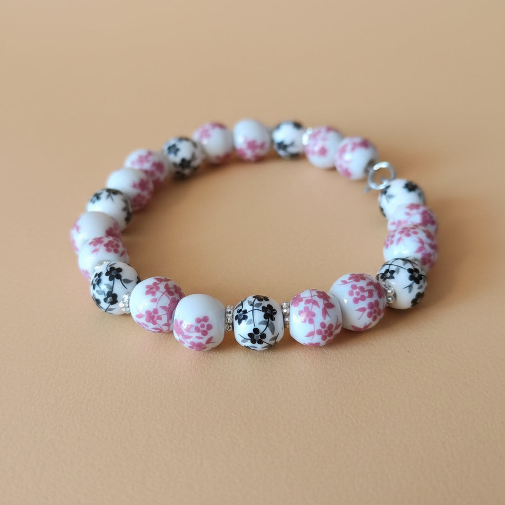 Bracelet roses du soir