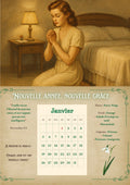 Calendrier mural 2026 - Foi Vintage (précommande)
