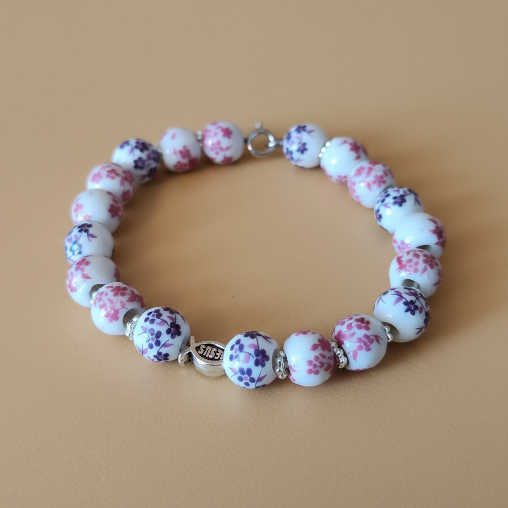 Bracelet Rose & Violet