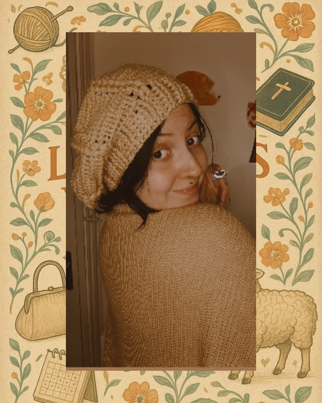 Béret femme vintage - Automne/hiver